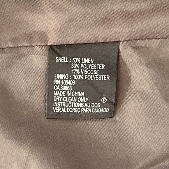 Tahari Arthur S Levine Women's Blazer 4 Button, Wide Scalloped Lapels Size 20W, - Picture 8 of 10